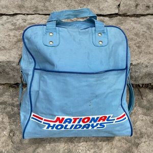Vintage National Holidays airliner bag